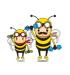 Be(e)loved Family. (Love in Bee Family)（個別スタンプ：19）