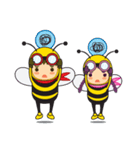 Be(e)loved Family. (Love in Bee Family)（個別スタンプ：21）