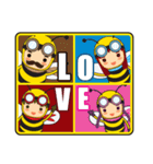 Be(e)loved Family. (Love in Bee Family)（個別スタンプ：36）