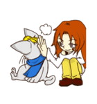 A-Boo and Miss Hardcore（個別スタンプ：11）