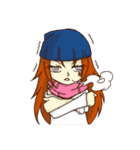 A-Boo and Miss Hardcore（個別スタンプ：24）