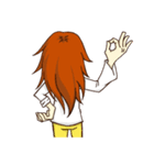 A-Boo and Miss Hardcore（個別スタンプ：32）