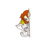 A-Boo and Miss Hardcore（個別スタンプ：35）