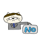 サラリーマンねこ太（個別スタンプ：9）