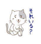 ぶり猫の幸せ一人暮らし（個別スタンプ：34）