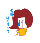 先輩と後輩そっとあかいサンを添えて（個別スタンプ：29）