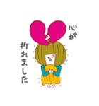 先輩と後輩そっとあかいサンを添えて（個別スタンプ：34）