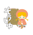 色ずきんちゃん（個別スタンプ：34）