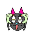 ひねくれネコ（個別スタンプ：17）