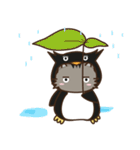 Cat wanna be Penguin（個別スタンプ：19）