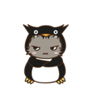 Cat wanna be Penguin（個別スタンプ：24）