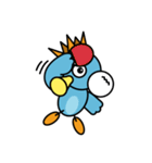リトル・ブルーバード ラッパーくん（個別スタンプ：40）
