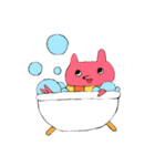 くまうさぎ。（個別スタンプ：16）