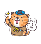 Miw miw cat 2 Have a nice day（個別スタンプ：1）
