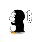 ブラックペンギン（個別スタンプ：3）