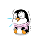 ブラックペンギン（個別スタンプ：8）