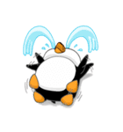 ブラックペンギン（個別スタンプ：11）
