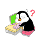 ブラックペンギン（個別スタンプ：12）