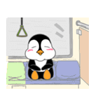 ブラックペンギン（個別スタンプ：14）