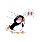 ブラックペンギン（個別スタンプ：16）