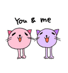 Kawaii cats (only English)（個別スタンプ：29）