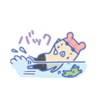 スイミング☆くまちゃん（個別スタンプ：20）