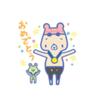 スイミング☆くまちゃん（個別スタンプ：27）