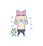 スイミング☆くまちゃん（個別スタンプ：28）