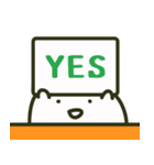 クイズ！YES or NO（個別スタンプ：1）