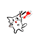 はっちゃけ猫様（個別スタンプ：34）