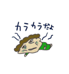 くるくるパーマさん（昨日シリーズ）（個別スタンプ：11）