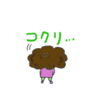 くるくるパーマさん（昨日シリーズ）（個別スタンプ：13）