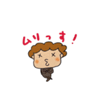 くるくるパーマさん（昨日シリーズ）（個別スタンプ：30）