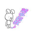 18th edition white rabbit expressive（個別スタンプ：32）