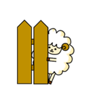 羊の干支スタンプ(2015年お正月ver)（個別スタンプ：21）
