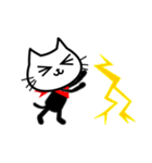 忍猫 こんにちわw（個別スタンプ：9）