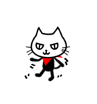 忍猫 こんにちわw（個別スタンプ：32）