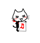 忍猫 こんにちわw（個別スタンプ：36）