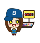 B-Girl (English ver.)（個別スタンプ：7）