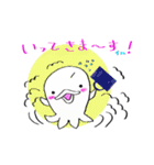 白イルカのイルティー（個別スタンプ：17）