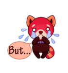 Red Pandas - English（個別スタンプ：3）