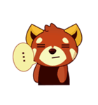 Red Pandas - English（個別スタンプ：10）