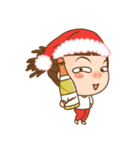 Dreadlock Pigirl Christmas（個別スタンプ：4）