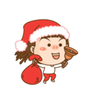 Dreadlock Pigirl Christmas（個別スタンプ：9）