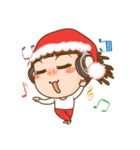 Dreadlock Pigirl Christmas（個別スタンプ：14）