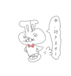キモキモうさぎ（個別スタンプ：25）