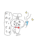 キモキモうさぎ（個別スタンプ：31）