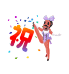 ほめちぎりっ！ハイテンションエンジェルズ（個別スタンプ：4）