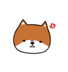 犬は表情で語る（個別スタンプ：17）