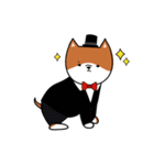 犬は表情で語る（個別スタンプ：35）